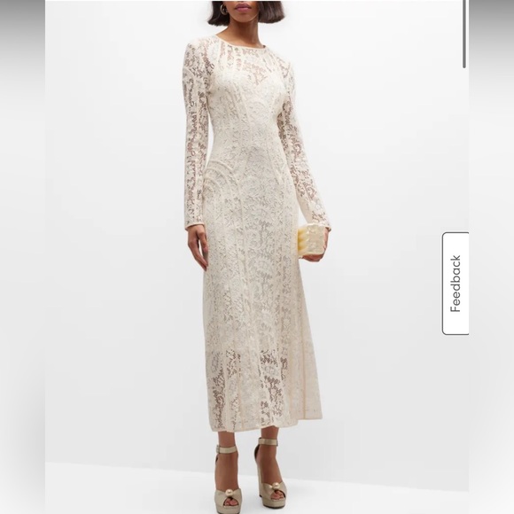 Zimmermann Dresses & Skirts - EUC Zimmermann Devi Lace Long-Sleeve Midi Dress